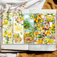 Lot de 5 marque - pages citron • Papeterie fruitée • Accessoire lecture été - La Papet' Littéraire