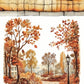 Marque - page automne cosy – Coin lecture en alcôve et maison citrouillée - La Papet' Littéraire