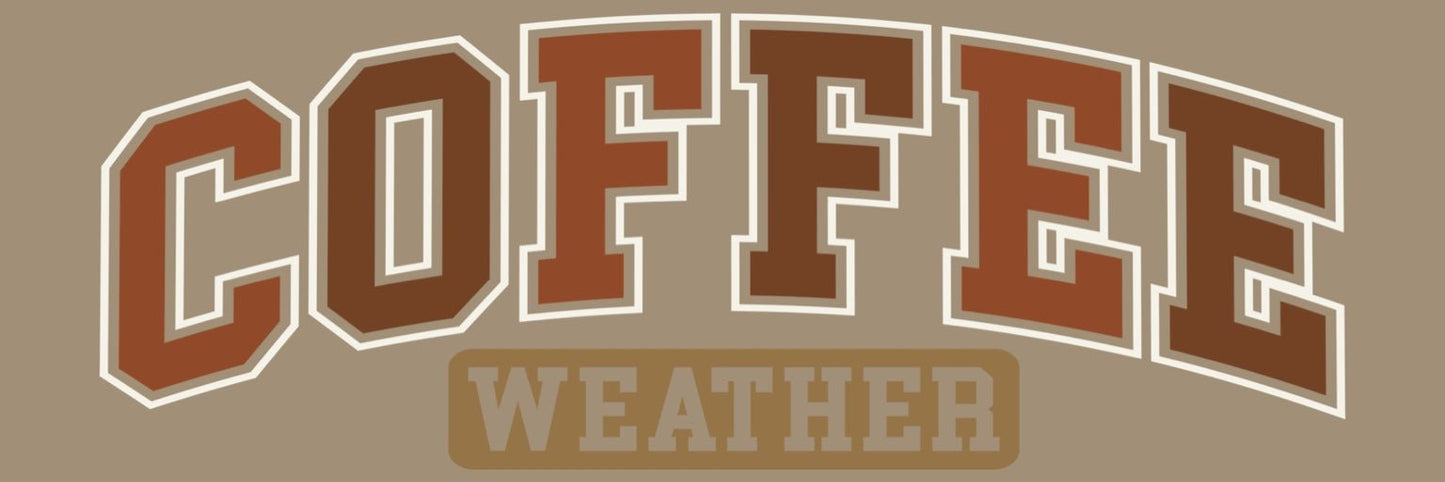 Marque - page automne – Typographie Coffee Weather - La Papet' Littéraire