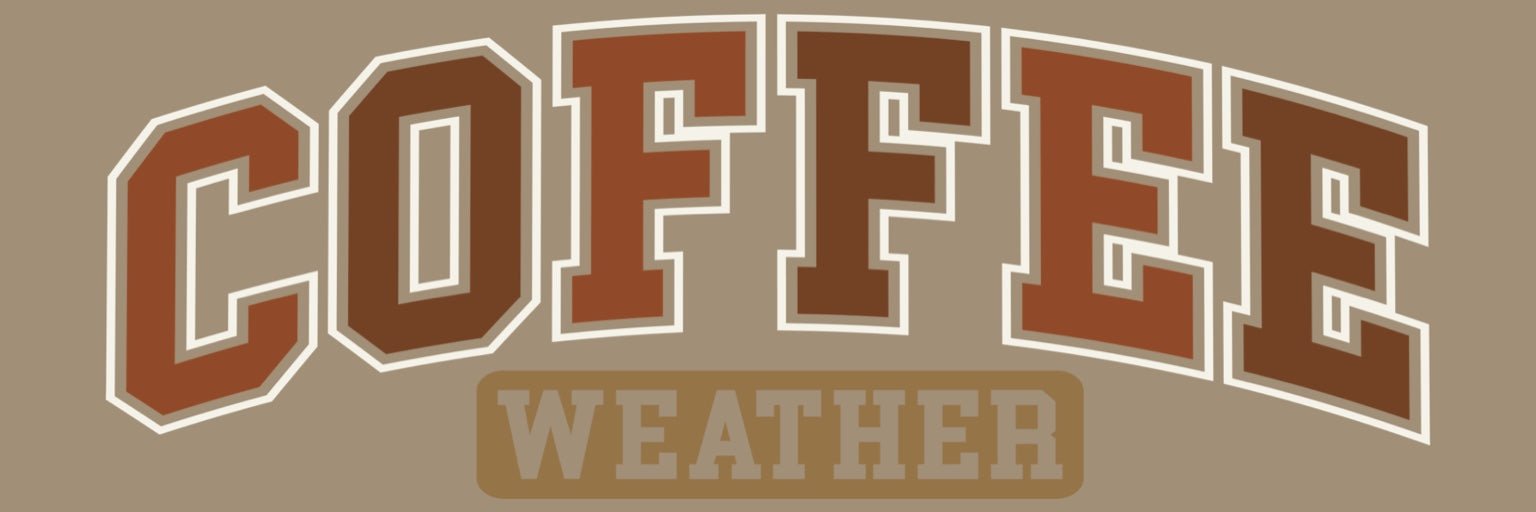 Marque - page automne – Typographie Coffee Weather - La Papet' Littéraire
