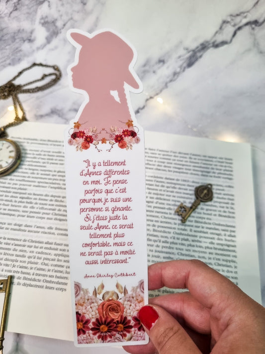 Marque-page citation Anne de Green Gables - La Papet' Littéraire