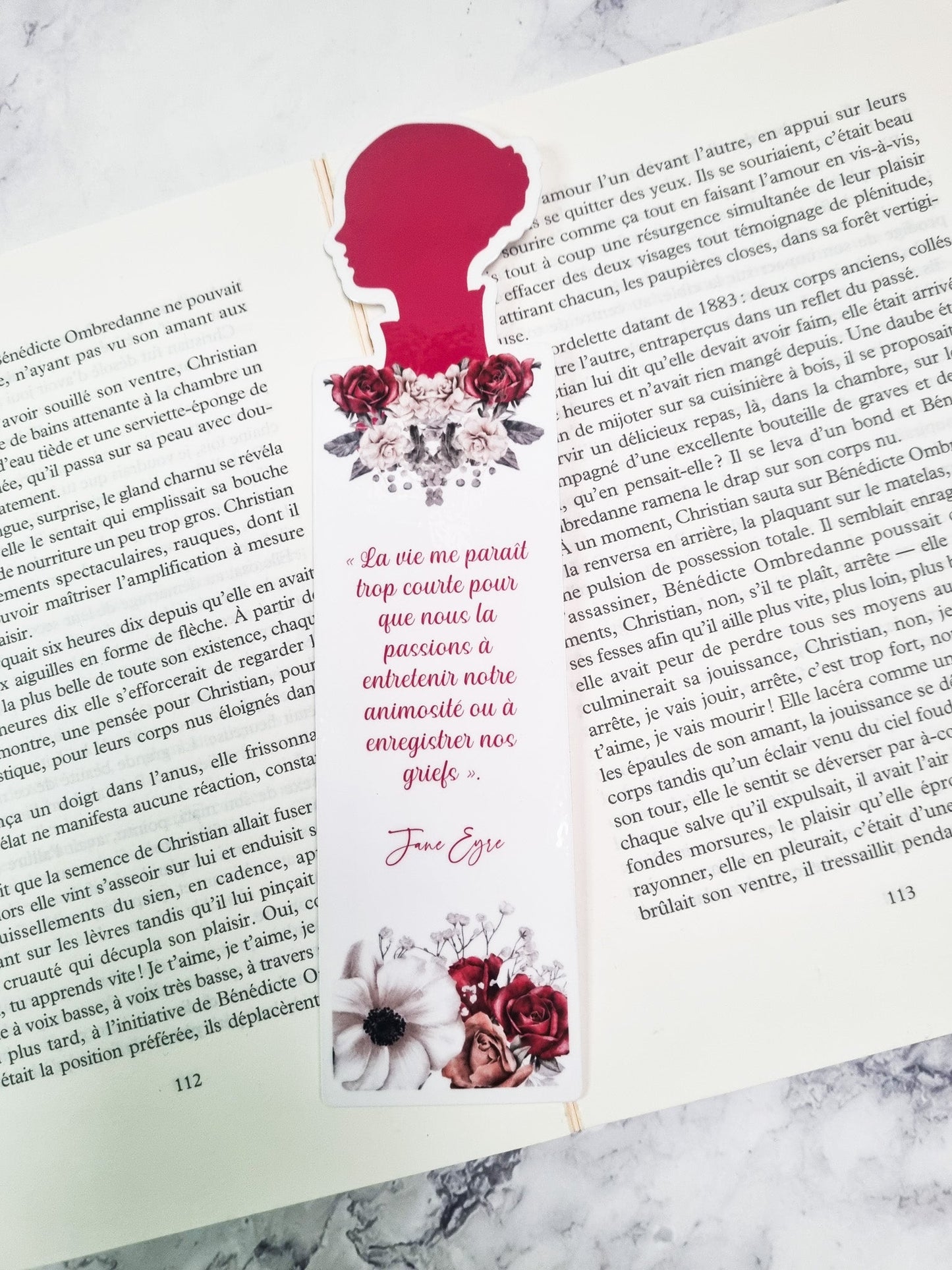 Marque-page citation Jane Eyre - La Papet' Littéraire