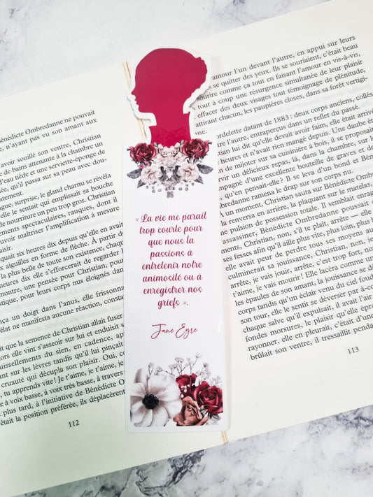 Marque-page citation Jane Eyre - La Papet' Littéraire