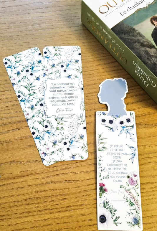 Marque-page citation-Outlander-Claire Fraser - La Papet' Littéraire