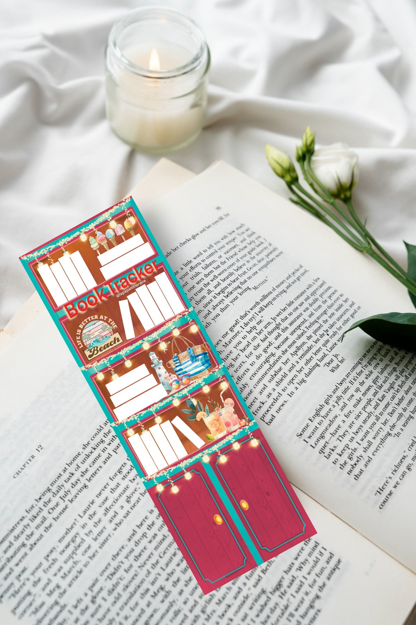 Marque - page d'été - Book Tracker - La Papet' Littéraire