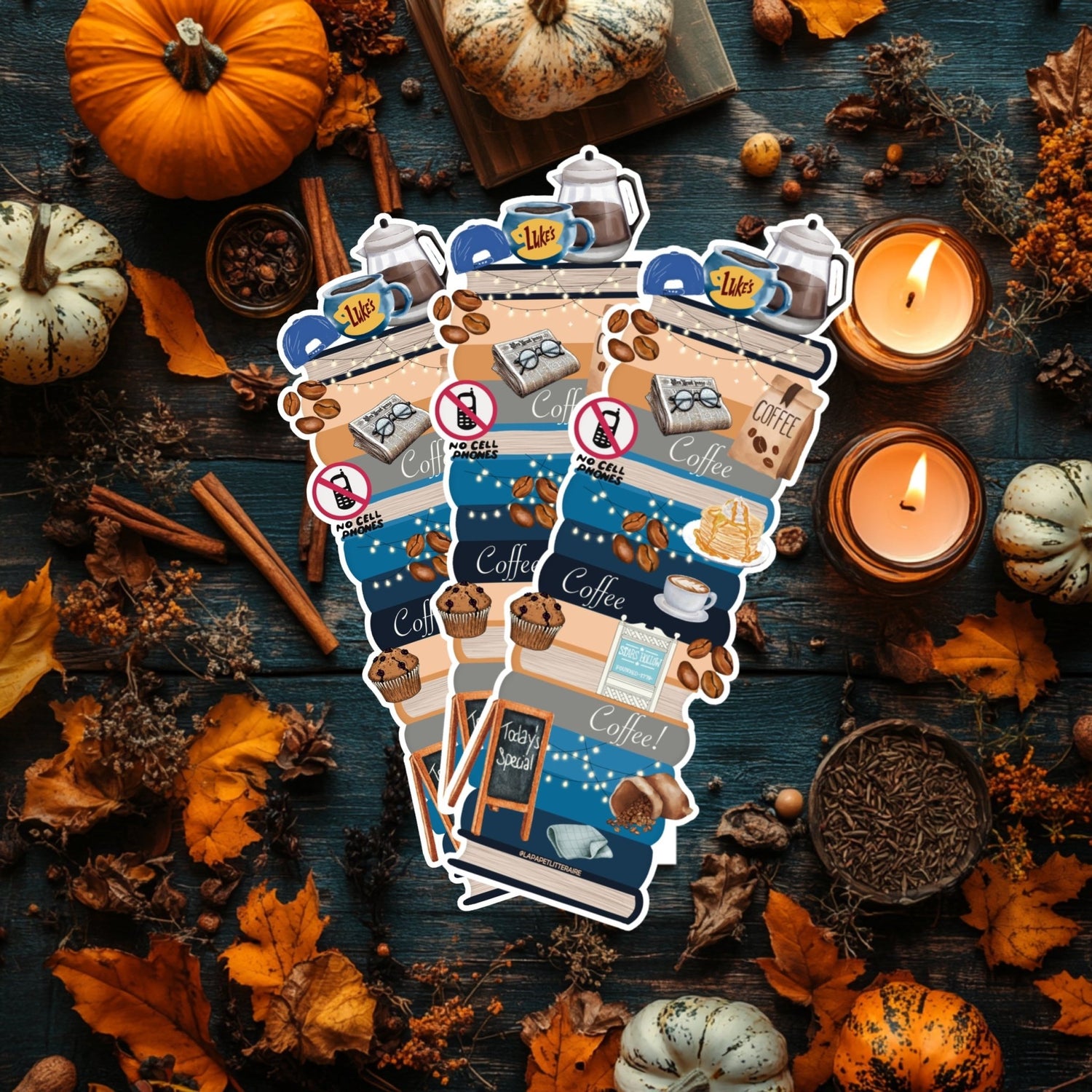 Marque-pages automne