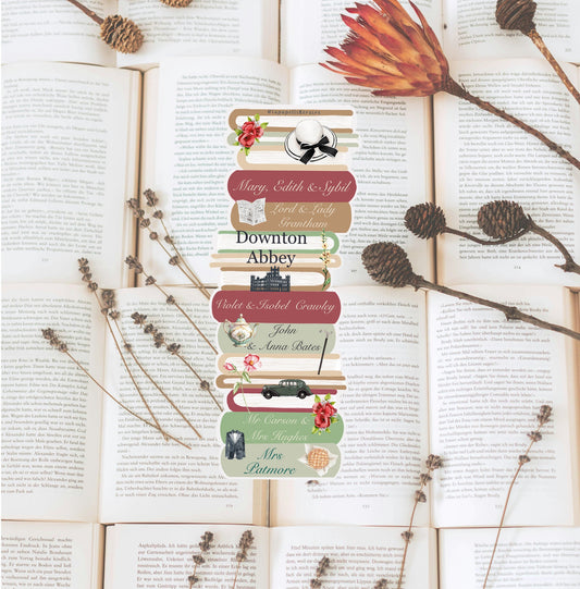 Marque - page Pile de livres Downton Abbey - La Papet' Littéraire