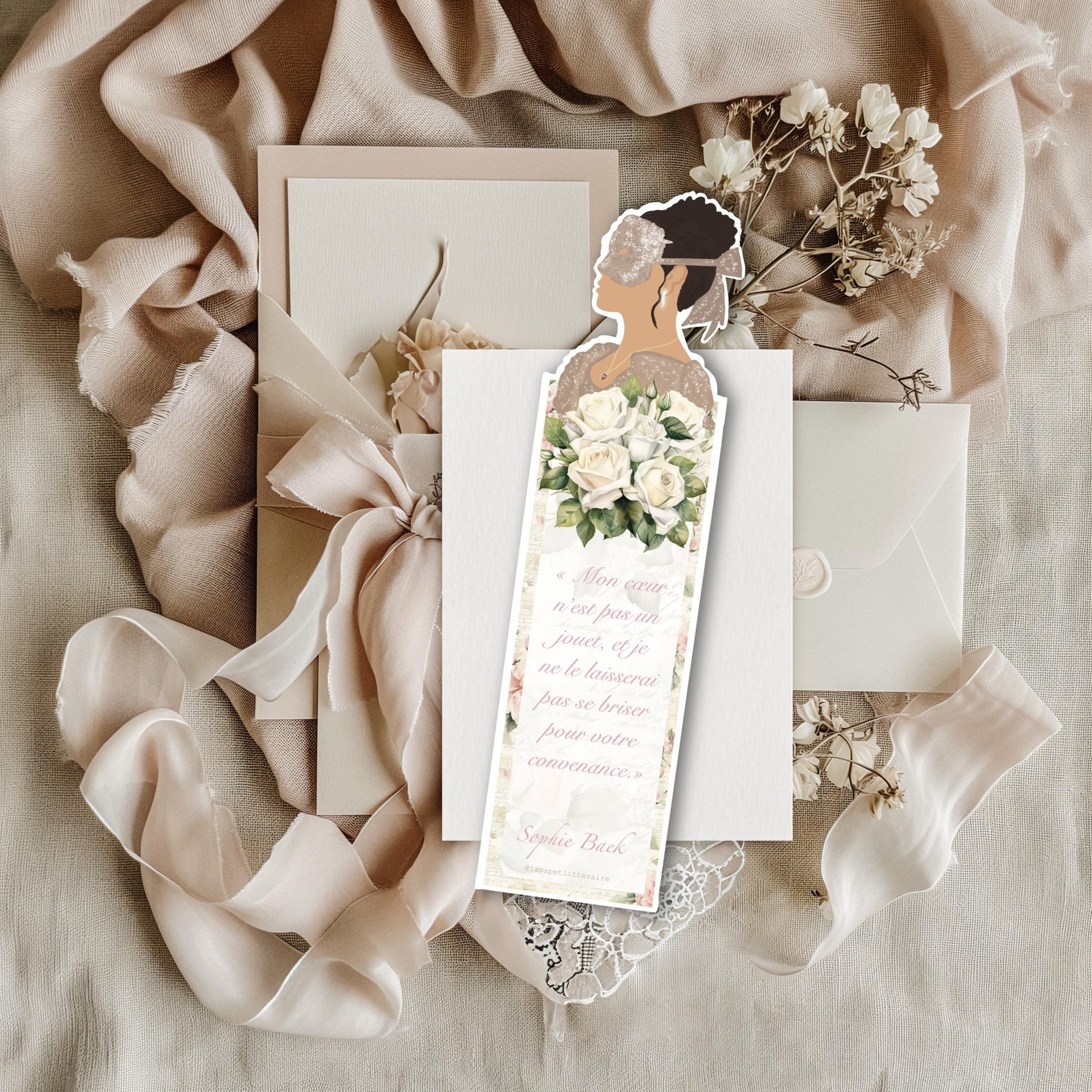 Marque - page Silhouette — Collection Benedict & Sophie Bridgerton - La Papet' Littéraire