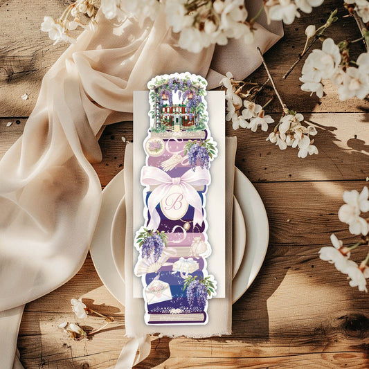 Marque - page Silhouette "La Bibliothèque des Bridgerton" - La Papet' Littéraire