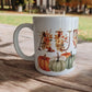 Mug d'automne citrouilles - Autumn - La Papet' Littéraire