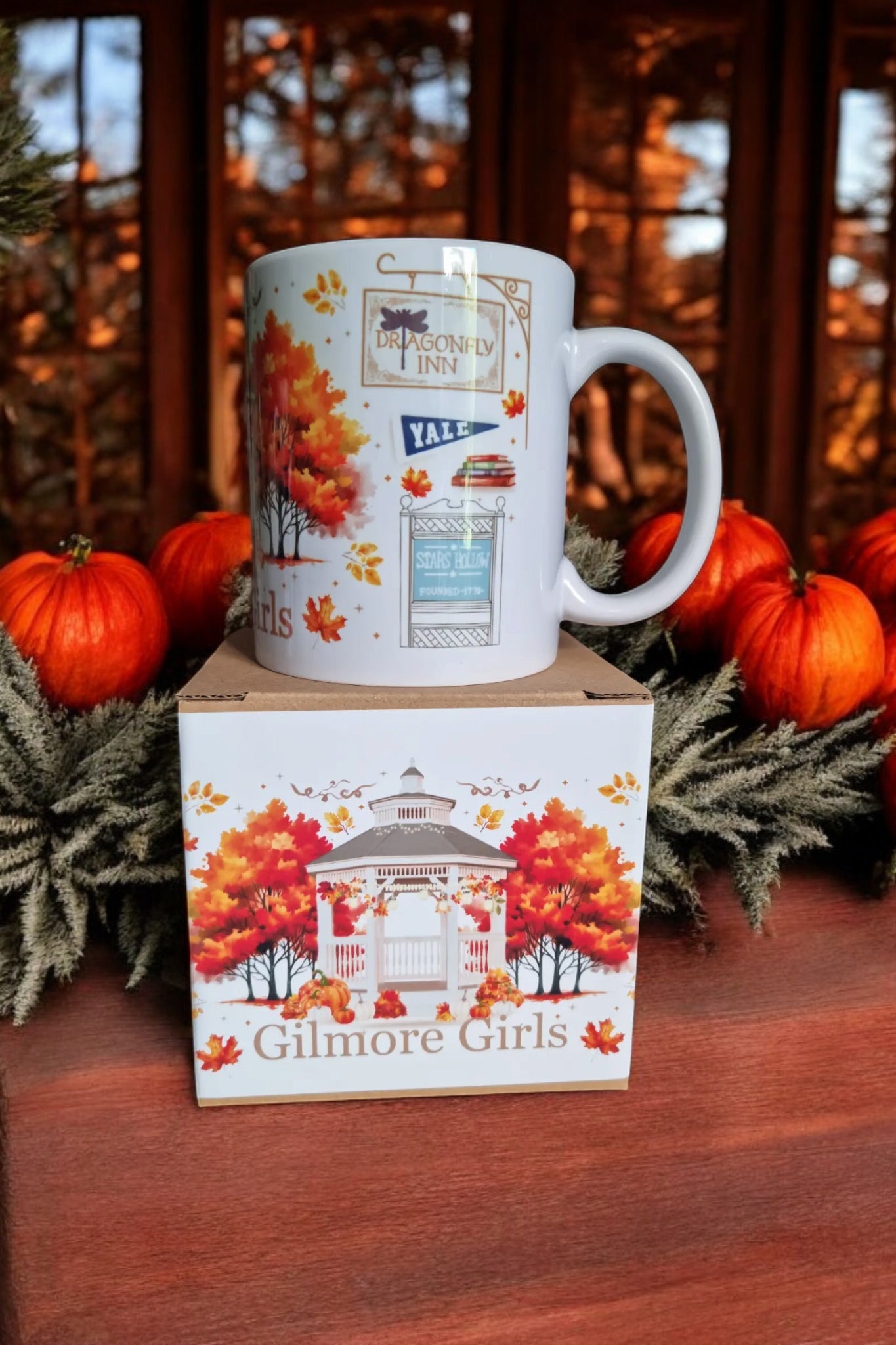 Mug d'automne - Gilmore Girls - La Papet' Littéraire