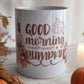 Mug d'automne Good morning pumpkin - La Papet' Littéraire