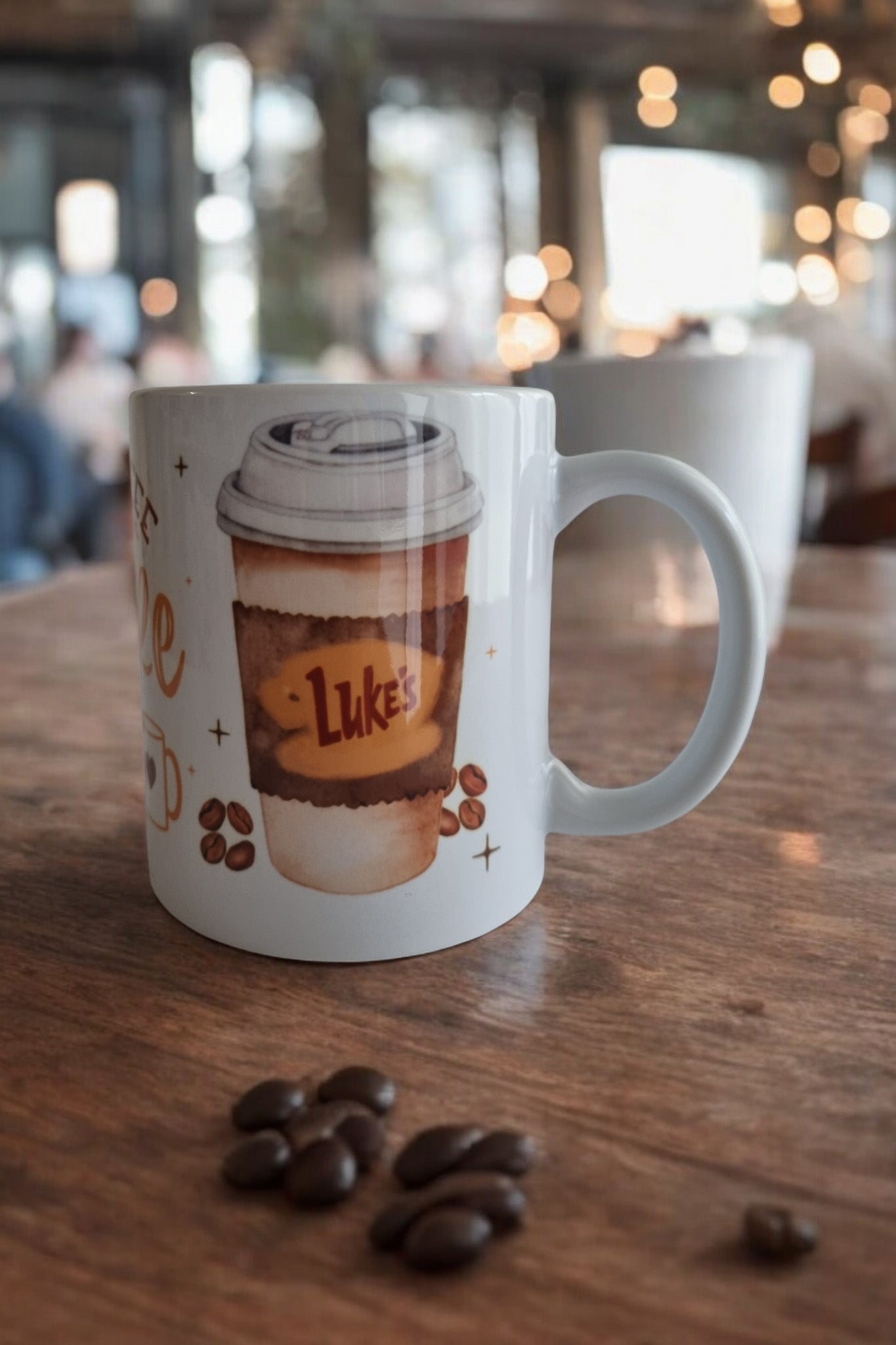 Mug d'automne - Luke's Gilmore girls - La Papet' Littéraire