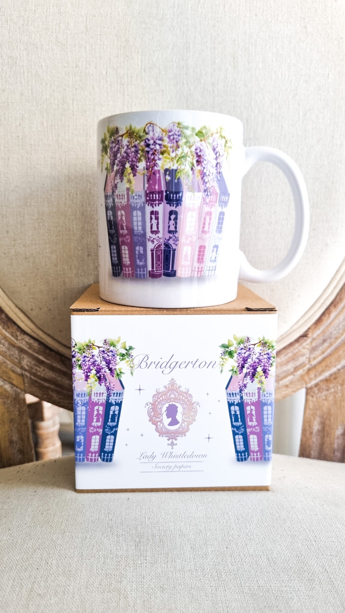 Mug Lady Whistledown Society Papers - Bridgerton - La Papet' Littéraire
