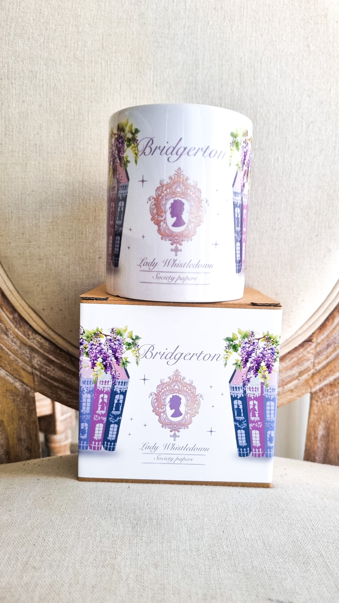 Mug Lady Whistledown Society Papers - Bridgerton - La Papet' Littéraire