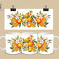 Mug Oranges - La Papet' Littéraire