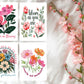 Pack 4 cartes Bloom & Grow - La Papet' Littéraire