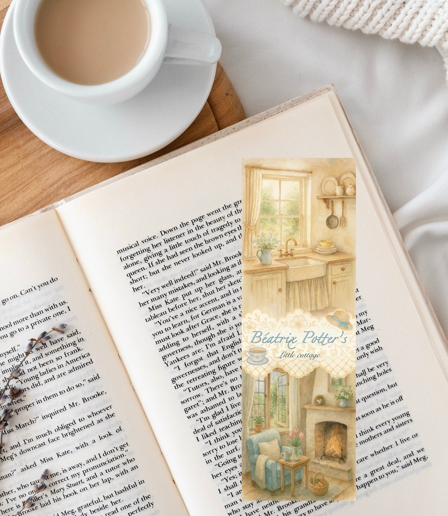 Pack papeterie Beatrix Potter – Marque - pages, cartes & affiche au choix + sticker offert - La Papet' Littéraire