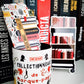 Pot en céramique lecture - Collectionneuse de marque - pages version Thriller - La Papet' Littéraire - La Papet' Littéraire