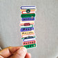 Stickers Piles de livres : Bridgerton, Anne de Green Gables, Outlander, Gilmore Girls, Friends - La Papet' Littéraire