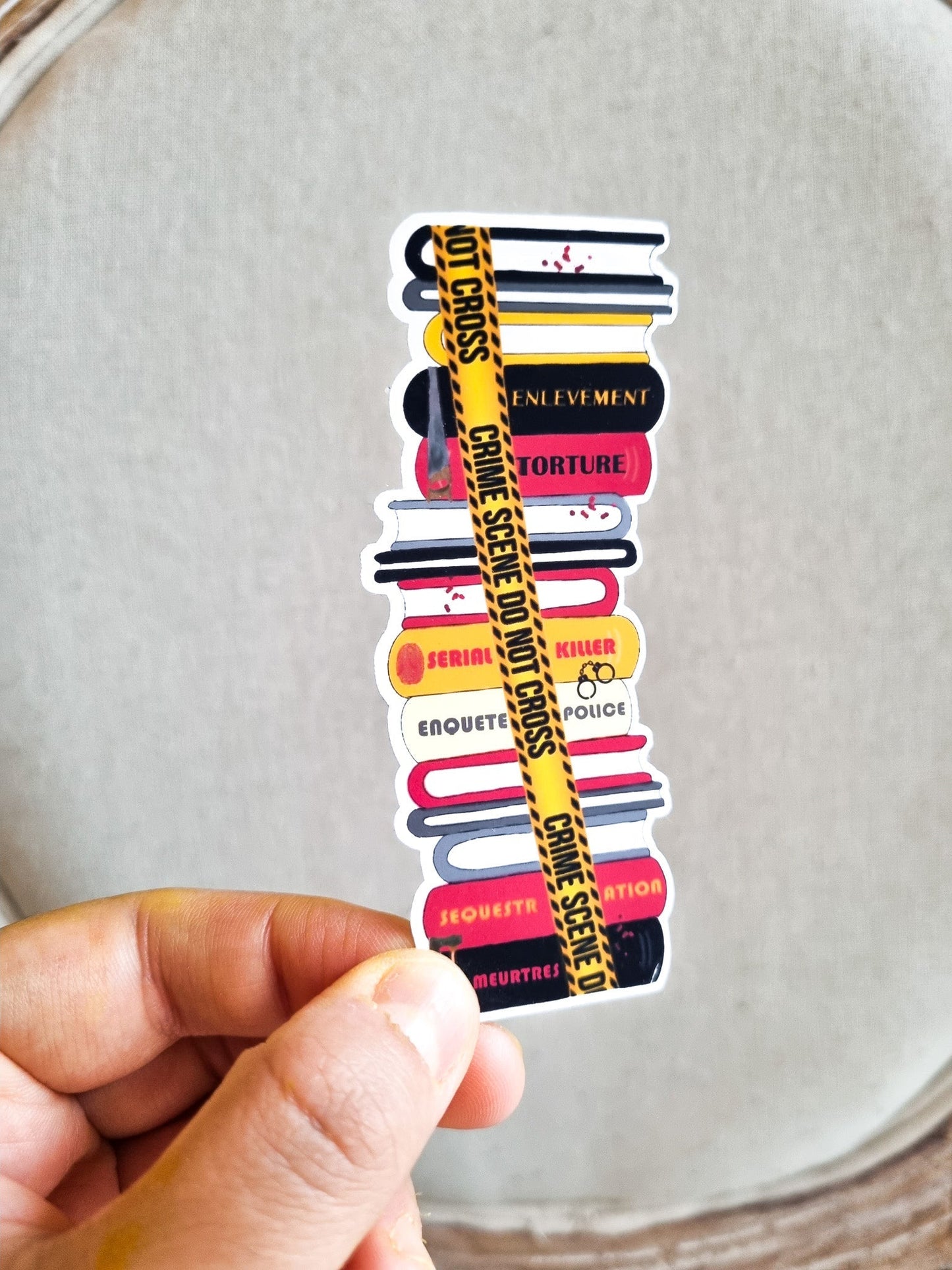 Stickers Piles de livres : Bridgerton, Anne de Green Gables, Outlander, Gilmore Girls, Friends - La Papet' Littéraire
