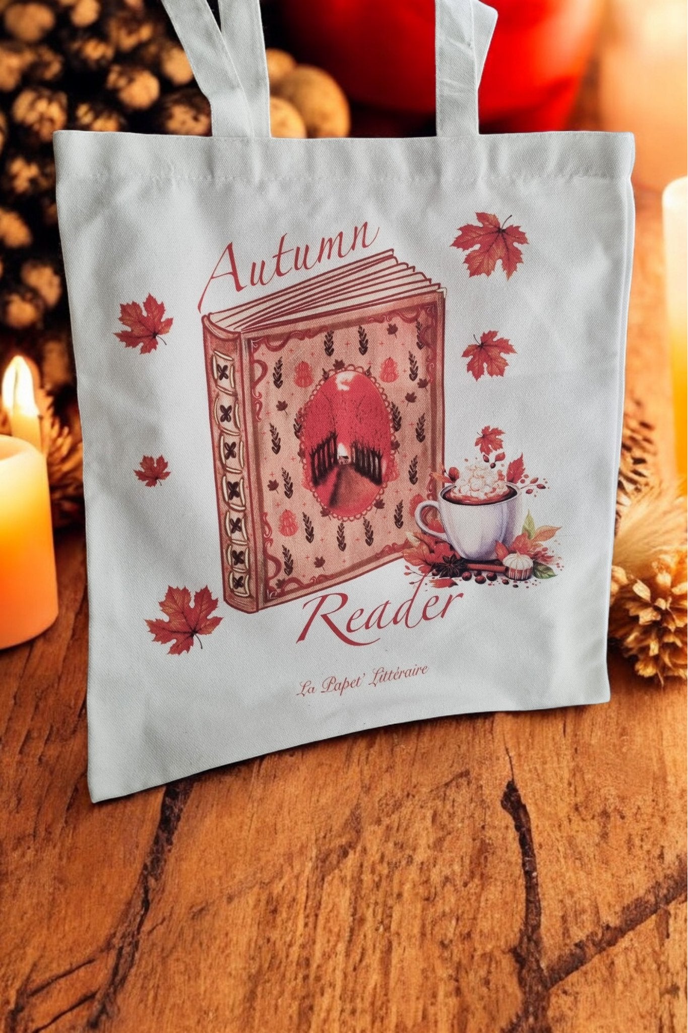 Tote Bag d'automne - La Papet' Littéraire