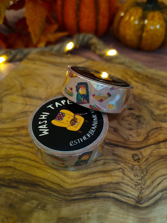 Washi tape - Cosy moment - Esther Bennink - La Papet' Littéraire