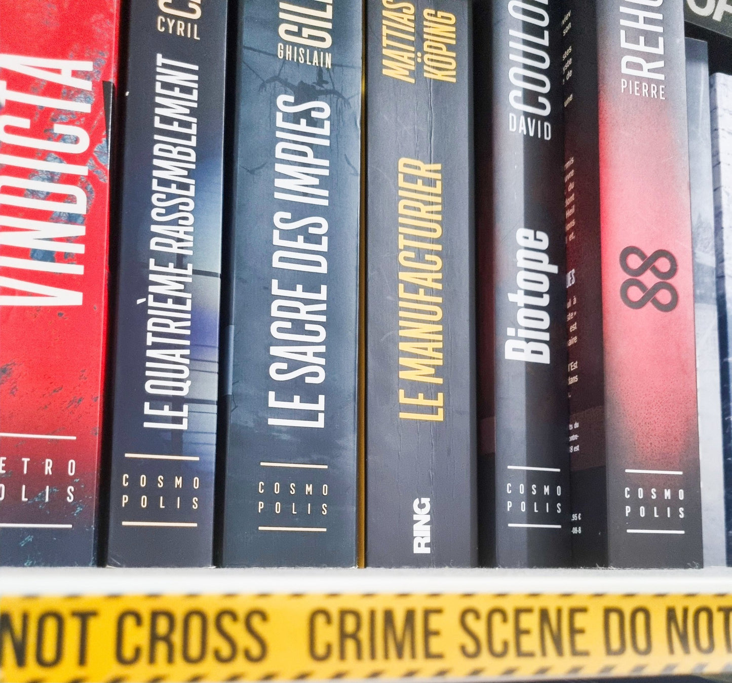 Washi tape - Crime scene - La Papet' Littéraire