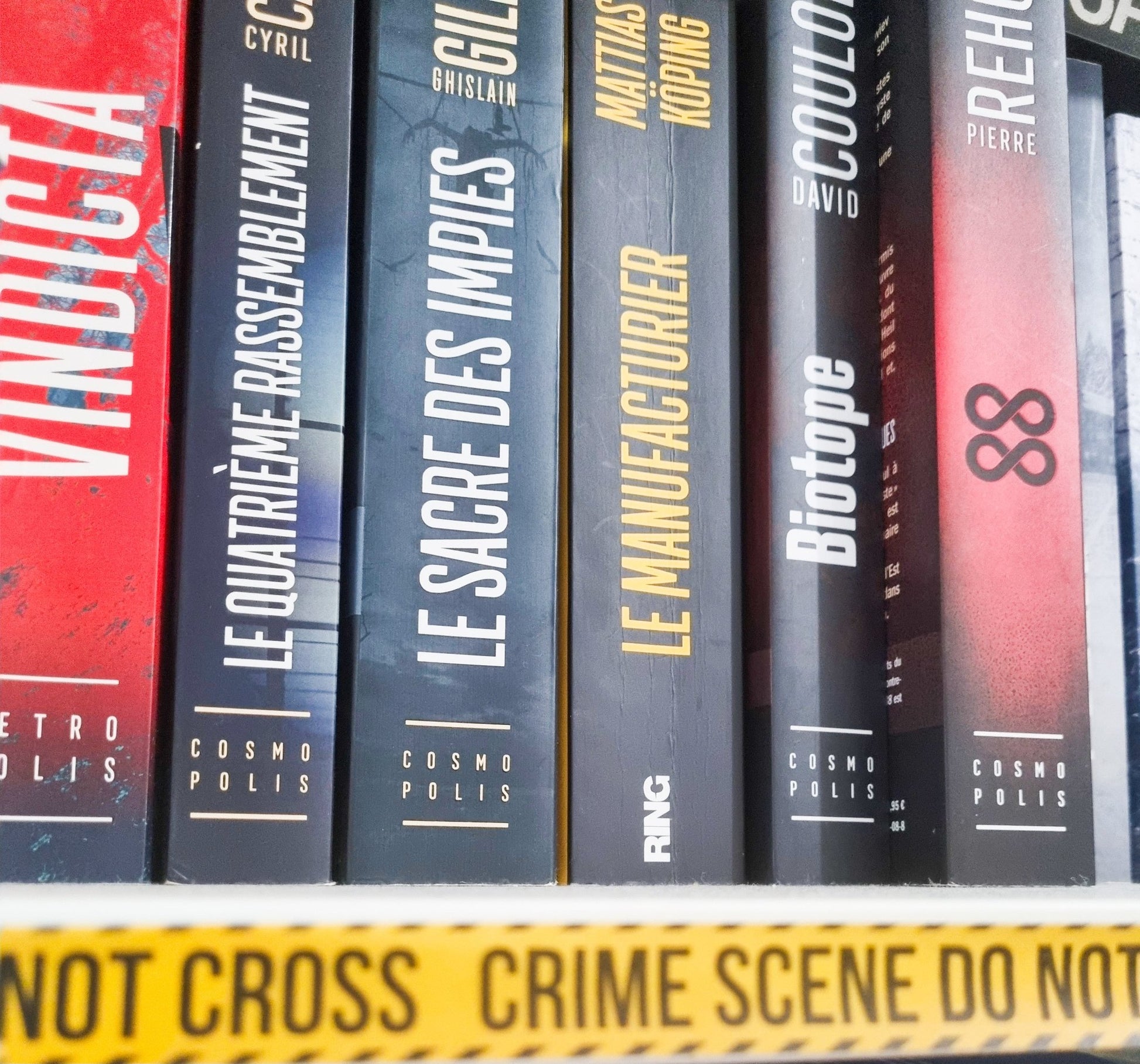 Washi tape - Crime scene - La Papet' Littéraire