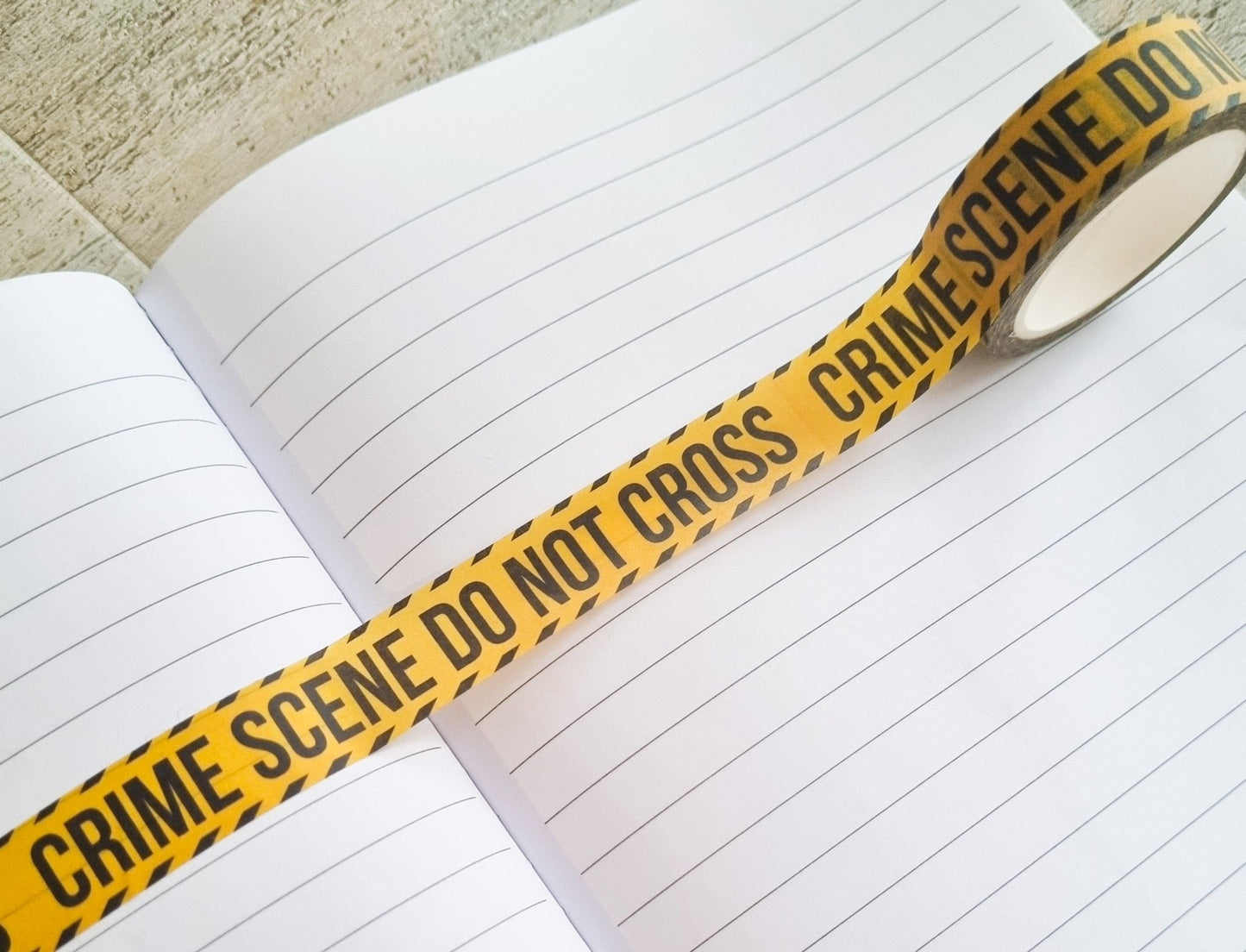 Washi tape - Crime scene - La Papet' Littéraire