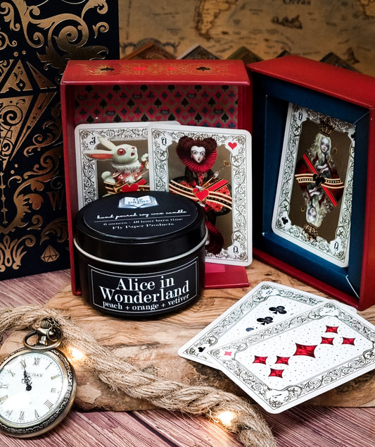Bougie littéraire Alice in Wonderland- 170g/6oz