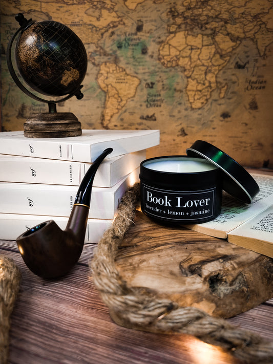 Bougie littéraire Book Lover 170g/6oz