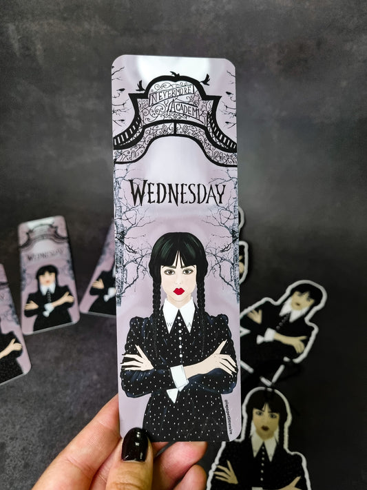 Marque-page Mercredi Addams