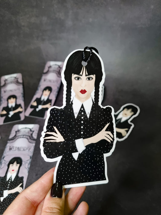 Marque-page Mercredi Addams