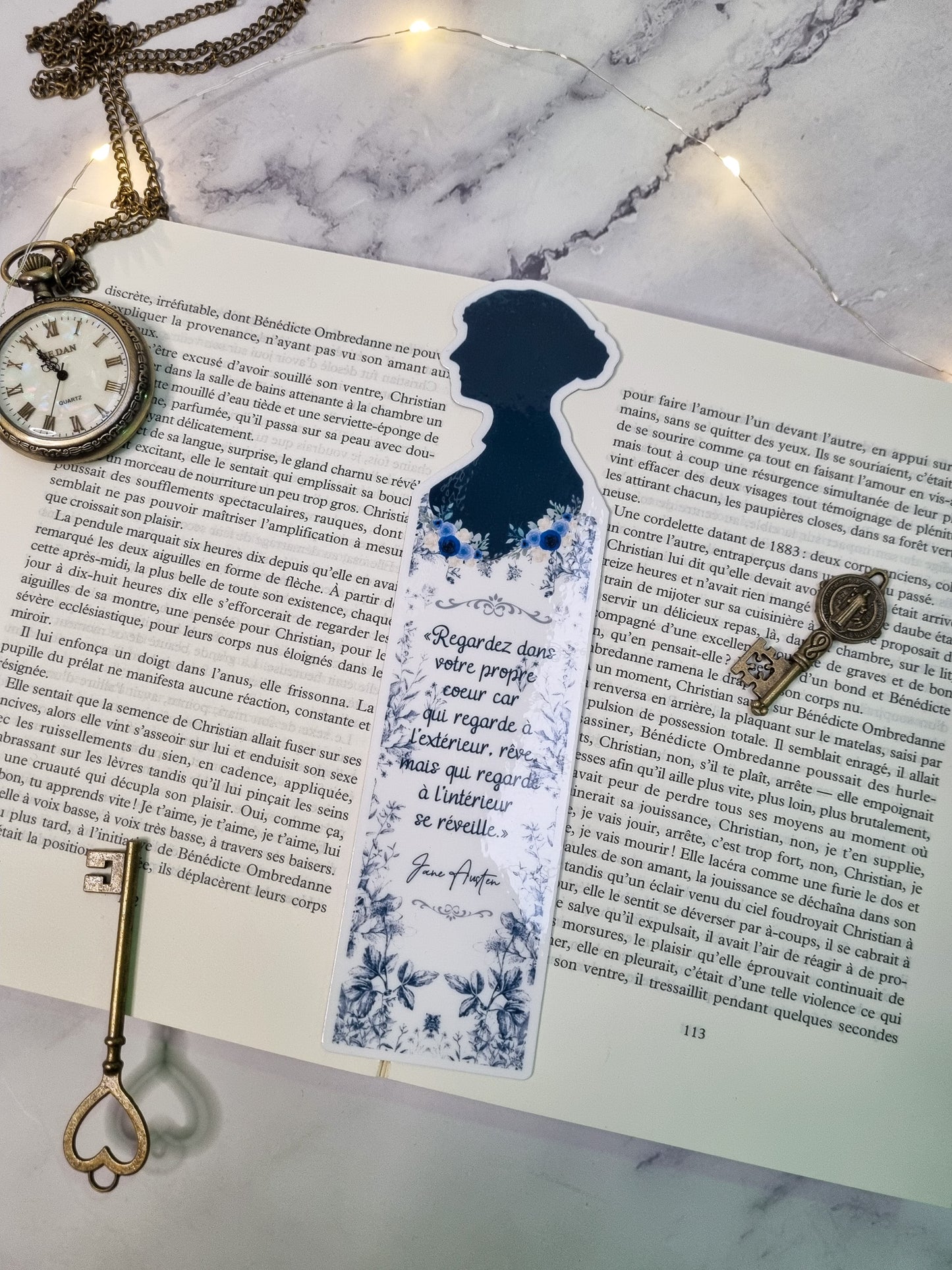 Marque-page citation Jane Austen