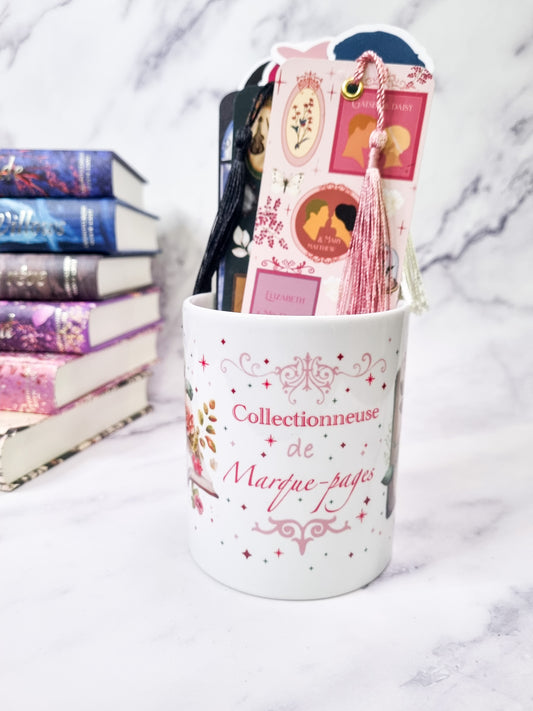 Les imparfaits-Pot en céramique-Collectionneuse de marque-pages-La Papet' Littéraire