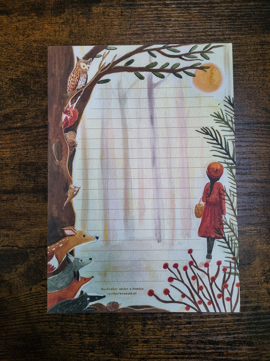 Bloc-notes-Never alone-Esther Bennink